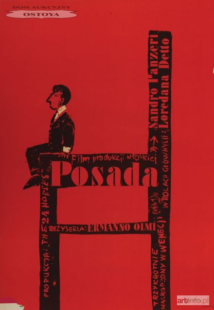 ŚWIERZY Waldemar | Plakat do filmu POSADA, 1964