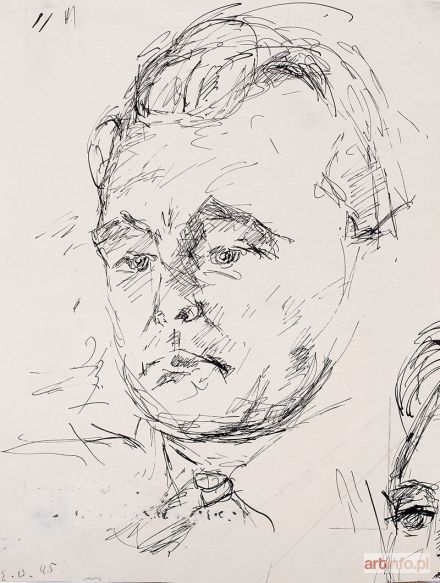 WASILKOWSKI Eustachy | Portret Czesława Miłosza, 1945 r.