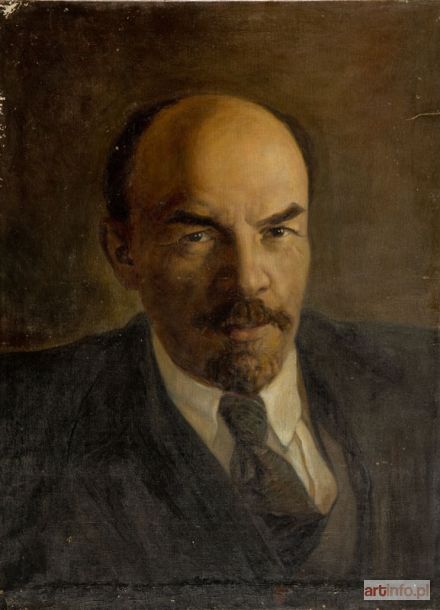 AUTOR nieznany | Portret Włodzimierza Lenina, 1947 r.