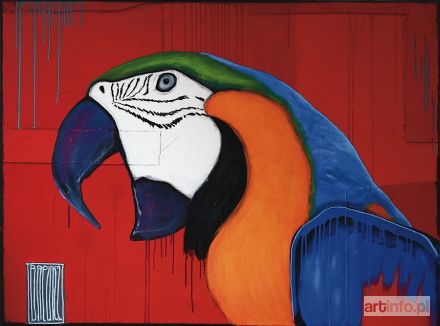 BREWKA Wojciech | Parrot, z cyklu portrety zwierząt, 2014