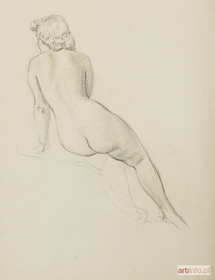 ŻURAWSKI Stanisław | Akt tyłem