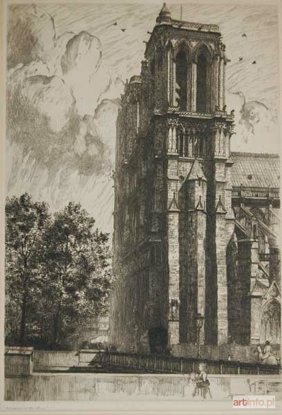 ARMINGTON Frank Milton | Notre Dame w Paryżu (1908)