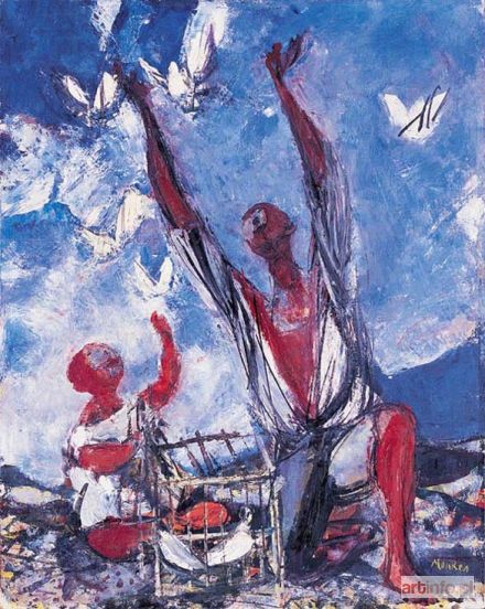 MENKES Zygmunt Józef (Sigmund, Sigmond) | Gołąbki pokoju (Doves of peace), ok. 1950