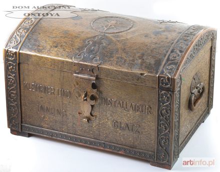 SKRZYNIA CECHU HYDRAULIKÓW I INSTALATORÓW W KŁODZKU, XIX/XX w.