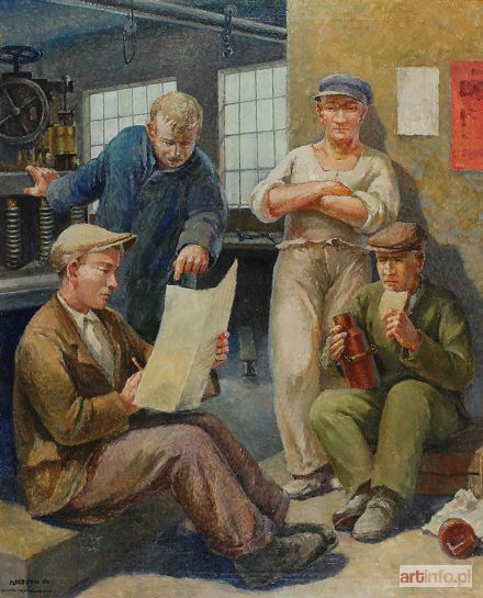 ŻMUDA Alfred | Zaczątki racjonalizatorstwa [Racjonalizatorzy], 1950