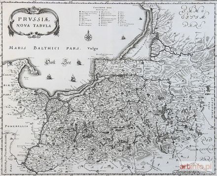 MERIAN Matthäus | Prussiae nova tabula