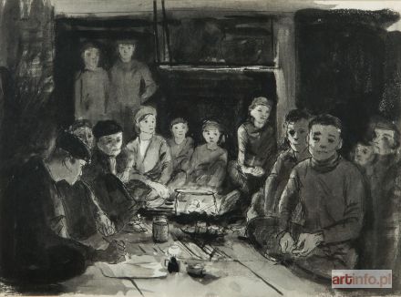 KOBZDEJ Aleksander | Kurs chłopców, 1954 r.