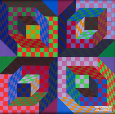 VASARELY Victor | Firaxo, 1977 r.