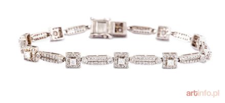 Bransoletka z brylantami, współczesna