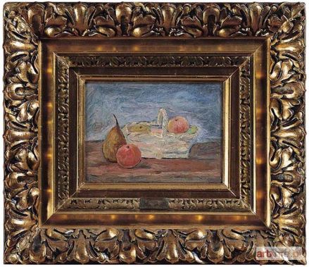 ŚLIMAKOWSKI Tadeusz | Owoce w koszyku, ok. 1920