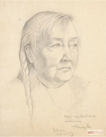 BERLEWI Henryk | Portrait de Maya NAJDROISKA Matula