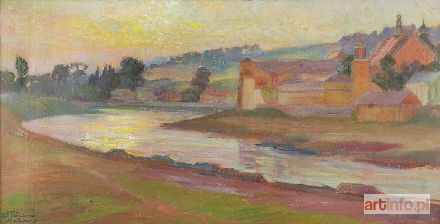 PACIOREK Stanisław | Wieczór nad Wisłą - Norbertanki, 1945