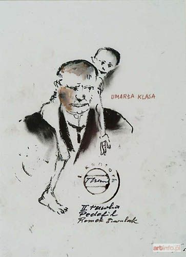 KANTOR Tadeusz | UMARŁA KLASA, rysunek 125, 1973