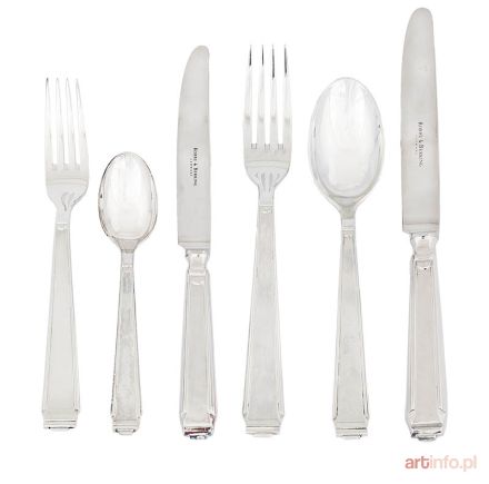 Zestaw sztućców dla 6-osób, Robbe&Berking, 2 poł. XX w.