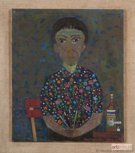 TARNAWSKA-WÓJTOWICZ Maria | Portret artysty Stanisława Wójtowicza, 1969