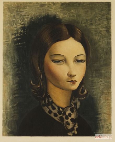 KISLING Mojżesz | Portret młodej kobiety