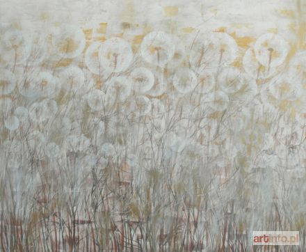 ŚWIGULSKA Mariola | Mgły nad łąką z cyklu Zauroczona Dmuchawcami, 2017r.
