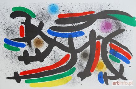 MIRÓ Joan | Abstrakcja. Litografia IX, 1972