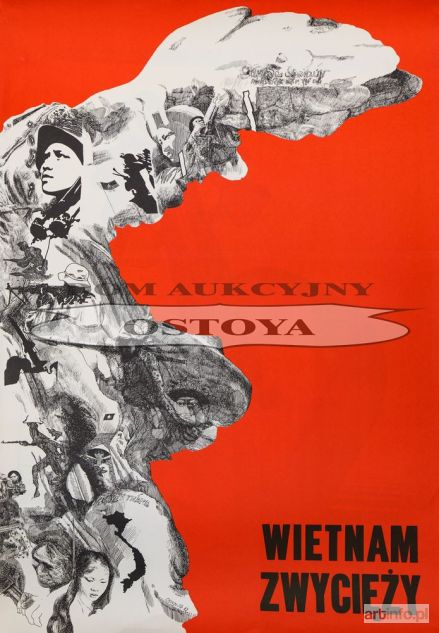 STRUMIŁŁO Andrzej | Plakat WIETNAM ZWYCIĘŻY, 1969