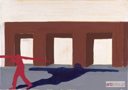 MODZELEWSKI Jarosław | Niosący ścięte drzewo II, 2006 r.