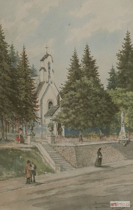 RYBKOWSKI Tadeusz | Kaplica w Truskawcu, 1909