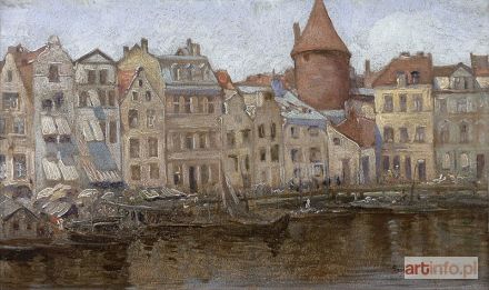 PEŁCZYŃSKI Adam | Targ Rybny w Gdańsku, 1918 r.