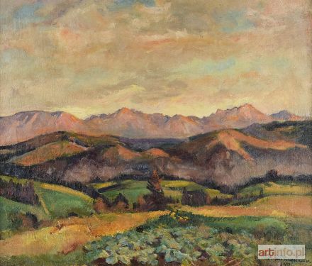 FILIPKIEWICZ Stefan | Widok na Tatry, 1932