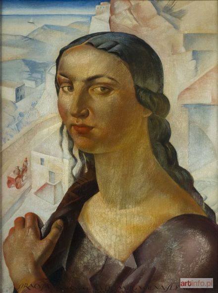 ŚLENDZIŃSKI Ludomir | Portret Sycylijki (Syrakuzanka), 1927 r.