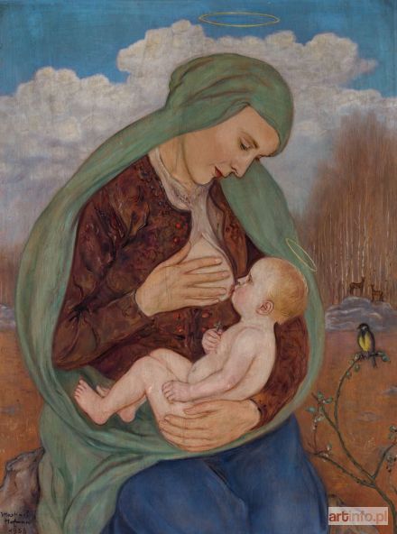 HOFMAN Wlastimil | MADONNA KARMIĄCA, 1953