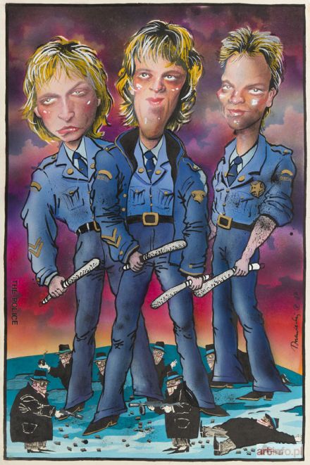 DRZEWIECKI Piotr | The Police, 1987 r.