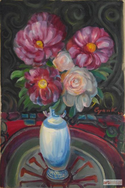 CYANKIEWICZ Zdzisław (CYAN) | Bouquet de fleurs (1944)