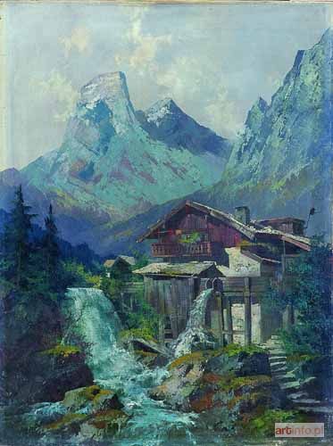 GUGGENBERGER Adolf | Młyn w Kaiserthal (Tyrol)