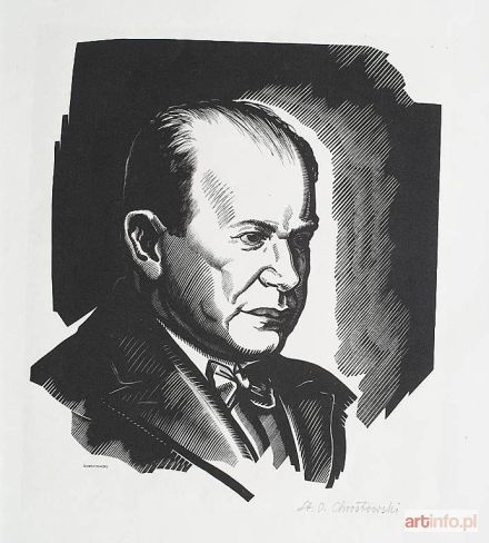 OSTOJA-CHROSTOWSKI Stanisław | Portret Władysława Skoczylasa, 1936