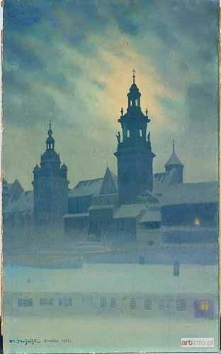 FABIJAŃSKI Stanisław Ignacy Poraj | Widok na Wawel, 1922