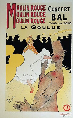 TOULOUSE-LAUTREC Henri de | Plakat Moulin Rouge