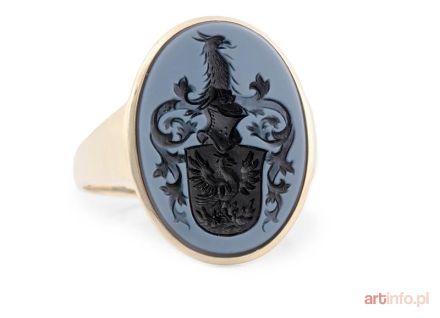 Sygnet herbowy, 1 poł. XX w.