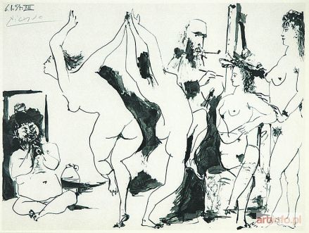 PICASSO Pablo | Kompozycja figuralna, 1954