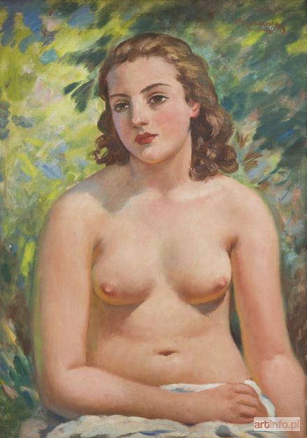 ŻURAWSKI Stanisław | Półakt kobiecy