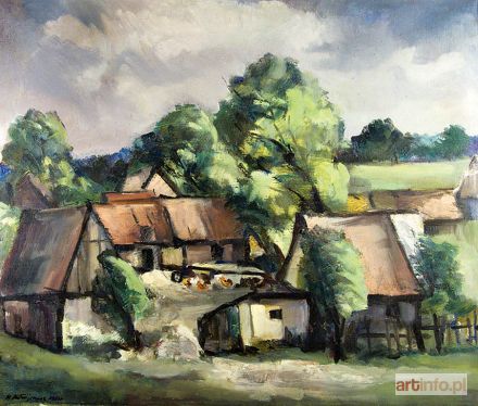 MATWIJEWICZ Miłosz | PEJZAŻ Z WIGRÓW, 1986