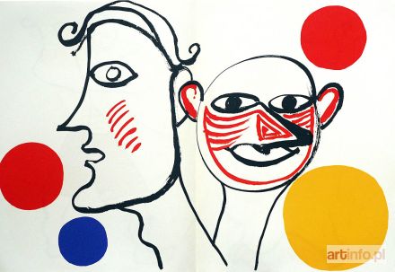 CALDER Alexander | Podwójny portret, 1976