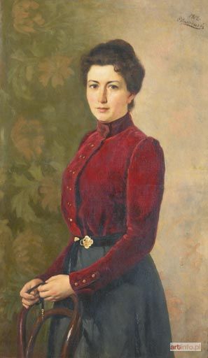 WACHRUSZOW Fieodosij Michajłowicz | Portret damy, 1902