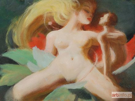 ŻECHOWSKI Stefan | Erotyk - dziewczyna i chłopak, 1974