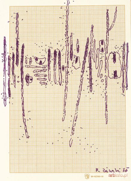 ZIEMSKI Rajmund | Kompozycja abstrakcyjna, 1975 r.