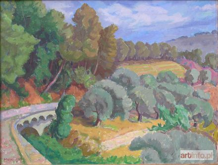 MĘDRZYCKI Maurycy (MENDJIZKI Maurice) | Paysage de Provence