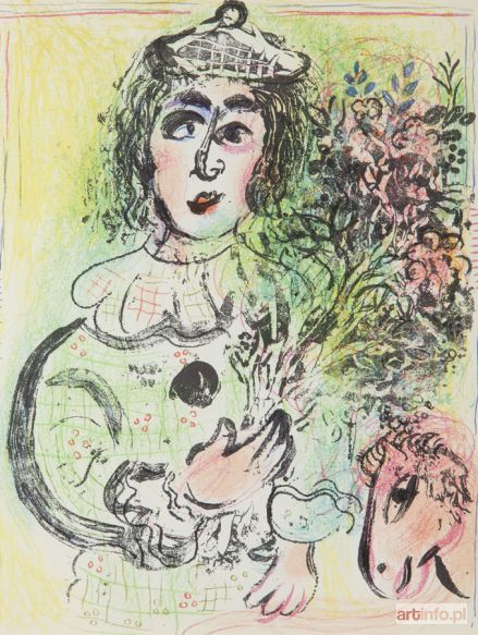 CHAGALL Marc | Klaun, 1957-62 r.