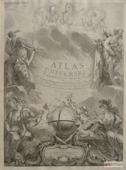 BAQUOY Charles | Atlas Universel-strona tytułowa (1757)