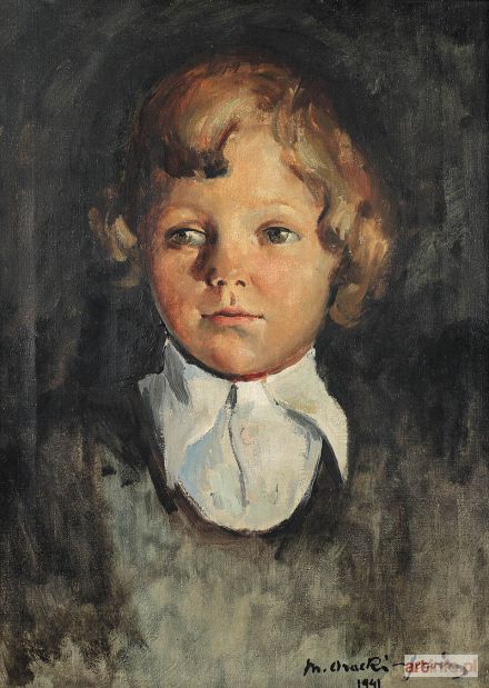 SERWIN-ORACKI Mieczysław | Portret chłopczyka, 1941 r.