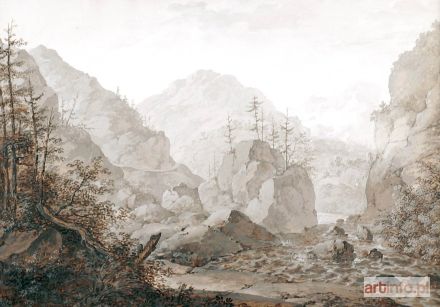 LANGE Antoni | Pejzaż, 1829