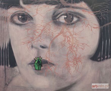 ŻOCHOWSKA Ewa | Louise z cyklu Martwe kwiaty, 2015