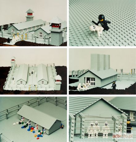 LIBERA Zbigniew | Lego. Obóz koncentracyjny, zestaw 11 fotografii, 1996 r.